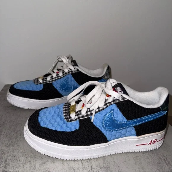 Nike Air Force 1 LV8 GS 'Multi-Material' sneakers 4.5Y - Picture 5 of 7